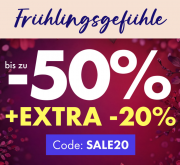 Bis zu 50% Rabatt im Fr&uuml;hlings-Sale + 20% Extra-Rabatt auf ALLES im Eis.de Erotik-Shop