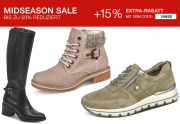 Bis zu 50% Rabatt im Midseason Sale + 15% Extra-Rabatt + gratis Versand bei Gebr&uuml;der G&ouml;tz