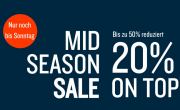 Bis zu 50% Rabatt im Midseason Sale + 20% Extra-Rabatt On Top im Tom Tailor Shop