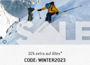 Bis zu 50% Rabatt im Sale + 10% Extra-Rabatt On Top auf fast alles bei Bergfreunde