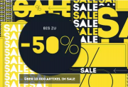 Bis zu 50% Rabatt im Sale + 15% Extra-Rabatt auf bereits reduzierte Kleidung+Schuhe bei SportScheck