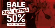 Bis zu 50% Rabatt im Sale + 20% Extra-Rabatt On Top im Snipes Shop