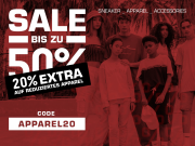Bis zu 50% Rabatt im Sale + 20% Extra-Rabatt On Top im Snipes Shop