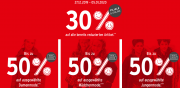 Bis zu 50% Rabatt im Sale + 30% Extra-Rabatt auf alle reduzierten Artikel im Ernstings Family Shop