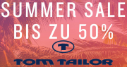 Bis zu 50% Rabatt im Summer Sale + 30% Extra-Rabatt On Top auf alles im Sale im Tom Tailor Shop