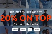 Bis zu 50% Rabatt im Winter Sale + 20% Extra-Rabatt On Top bei Tom Tailor