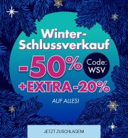 Bis zu 50% Rabatt im Winterschlussverkauf + 20% Extra-Rabatt auf ALLES im Eis.de Erotik-Shop