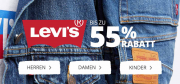 Bis zu 55% Rabatt auf Levi&rsquo;s Kleidung f&uuml;r Damen, Herren und Kinder im MandMDirect Shop