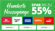 Bis zu 55% Rabatt auf &uuml;ber 2.500 Topmarken Artikel wie Adidas, Puma, Nike usw. bei MandMDirect