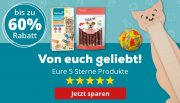 Bis zu -60% auf 5 Sterne Produkte bei Zooroyal