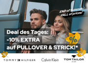 Bis zu 60% Rabatt auf Pullover & Strick + nur heute 10% Extra-Rabatt bei bei Dress For Less