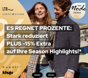 Bis zu 60% Rabatt auf &uuml;ber 7.000 Herbstmode Artikel + nur heute 15% Extra-Rabatt bei Dress For Less