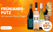 Bis zu 60% Rabatt auf Wein Angebote + 10% Extra-Rabatt auf das gesamte Sortiment bei Weinvorteil