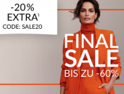 Bis zu 60% Rabatt im Final Mode Sale + 20% Extra-Rabatt On Top bei HSE