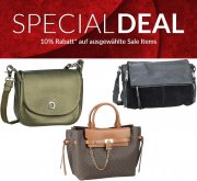 Bis zu 60% Rabatt im Herbst Sale auf ausgesuchte Taschen + 10% Extra-Rabatt im Taschenkaufhaus