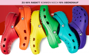 Bis zu 60% Rabatt im Sale + 10% Extra-Rabatt On Top bei Crocs