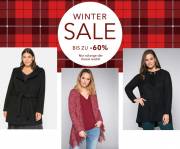 Bis zu 60% Rabatt im Winter-Sale + 25% Extra-Rabatt On Top bei Sheego