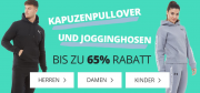 Bis zu 65% Rabatt auf Kapuzenpullover und Jogginghosen im MandMDirect Shop