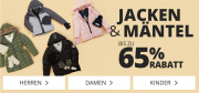 Bis zu 65% Rabatt auf &uuml;ber 1.000 Jacken & M&auml;ntel f&uuml;r Damen, Herren und Kinder im MandMDirect Shop