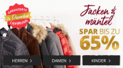 Bis zu 65% Rabatt auf &uuml;ber 1.200 Jacken & M&auml;ntel f&uuml;r Damen, Herren und Kinder im MandMDirect Shop