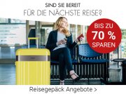 Bis zu -70% bei Reisegep&auml;ck bei Karstadt