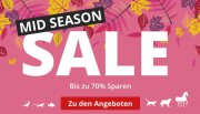 Bis zu -70% im Mid Season Sale bei Zooroyal