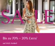 Bis zu 70% Rabatt auf alle Sale-Artikel + 20% Extra-Rabatt On Top bei Lascana