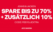 Bis zu 70% Rabatt auf Jeans und Jacken + 10% Extra-Rabatt im Jack & Jones