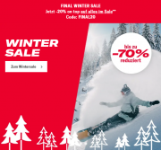 Bis zu 70% Rabatt auf &uuml;ber 1.000 Artikel im Winter-Sale + 20% Extra-Rabatt On Top bei PlanetSports