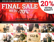 Bis zu 70% Rabatt im Final Sale + 20% Extra-Rabatt On Top im EMP Shop