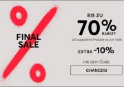 Bis zu 70% Rabatt im Final Sale auf &uuml;ber 16.700 Artikel + 10% Extra-Rabatt On Top bei eSchuhe