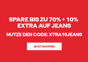 Bis zu 70% Rabatt im Sale + 10% Extra-Rabatt auf Jeans bei Jack & Jones