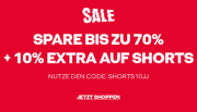 Bis zu 70% Rabatt im Sale + 10% Extra-Rabatt auf Shorts im Jack & Jones
