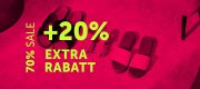 Bis zu 70% Rabatt im Sale + 20% Extra-Rabatt auf alle reduzierte Schuhe und Taschen im Mirapodo Shop