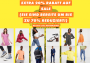 Bis zu 70% Rabatt im Sale + 20% Extra-Rabatt On Top im Asos Shop