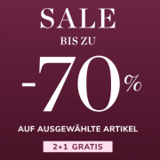 Bis zu 70% Rabatt im Sale + Kaufe 3 und zahle 2 auf alle Sale-Artikel bei Hunkem&ouml;ller