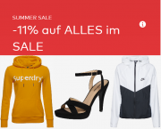 Bis zu 70% Rabatt im Sommer Sale + 11% Extra-Rabatt On Top im ABOUT YOU Shop