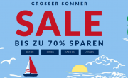 Bis zu 70% Rabatt im Sommersale + 30% Extra auf Hosen + 20% Extra auf alles andere im Landsend Shop