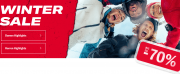 Bis zu 70% Rabatt im Winter Sale + 15% On Top auf alles im PlanetSports Shop