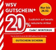 Bis zu 70% Rabatt im WSV auf Damen und Herren Beikleidung + 20% Extra-Rabatt bei Jeans Direct