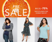 Bis zu 75% Rabatt im Pre-Sale auf &uuml;ber 1.900 Damenmode Artikel im Sheego Shop
