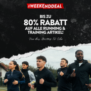 Bis zu 80% auf Running & Training Artikel