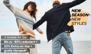 Bis zu 80% Rabatt + 20% Extra-Rabatt On Top + kostenloser Versand bei Dress For Less
