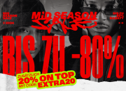 Bis zu 80% Rabatt im Midseason Sale + 20% Extra-Rabatt On Top im DefShop