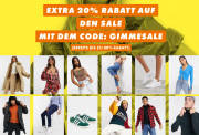 Bis zu 80% Rabatt im Sale + 20% Extra-Rabatt On Top bei Asos