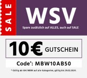 Bis zu 80% Rabatt im WSV + 10 Euro Extra-Rabatt auf das komplette Sortiment bei MyBodyWear