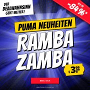 Bis zu 84% Rabatt auf Bekleidung und Sneaker im Puma Neuheiten Sale bei SportSpar