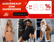 Bis zu 85% Rabatt im Ausverkauf +15% Extra-Rabatt On Top auf ALLES bei Shein