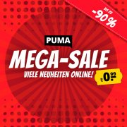 Bis zu 90% Rabatt im PUMA-Mega-Sale im SportSpar Shop