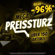 Bis zu 96% Rabatt im Mega Preissturz Sale bei SportSpar
